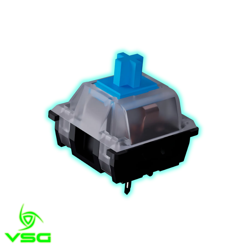 Switch mecánico Kailh Blue clicky repuesto teclado